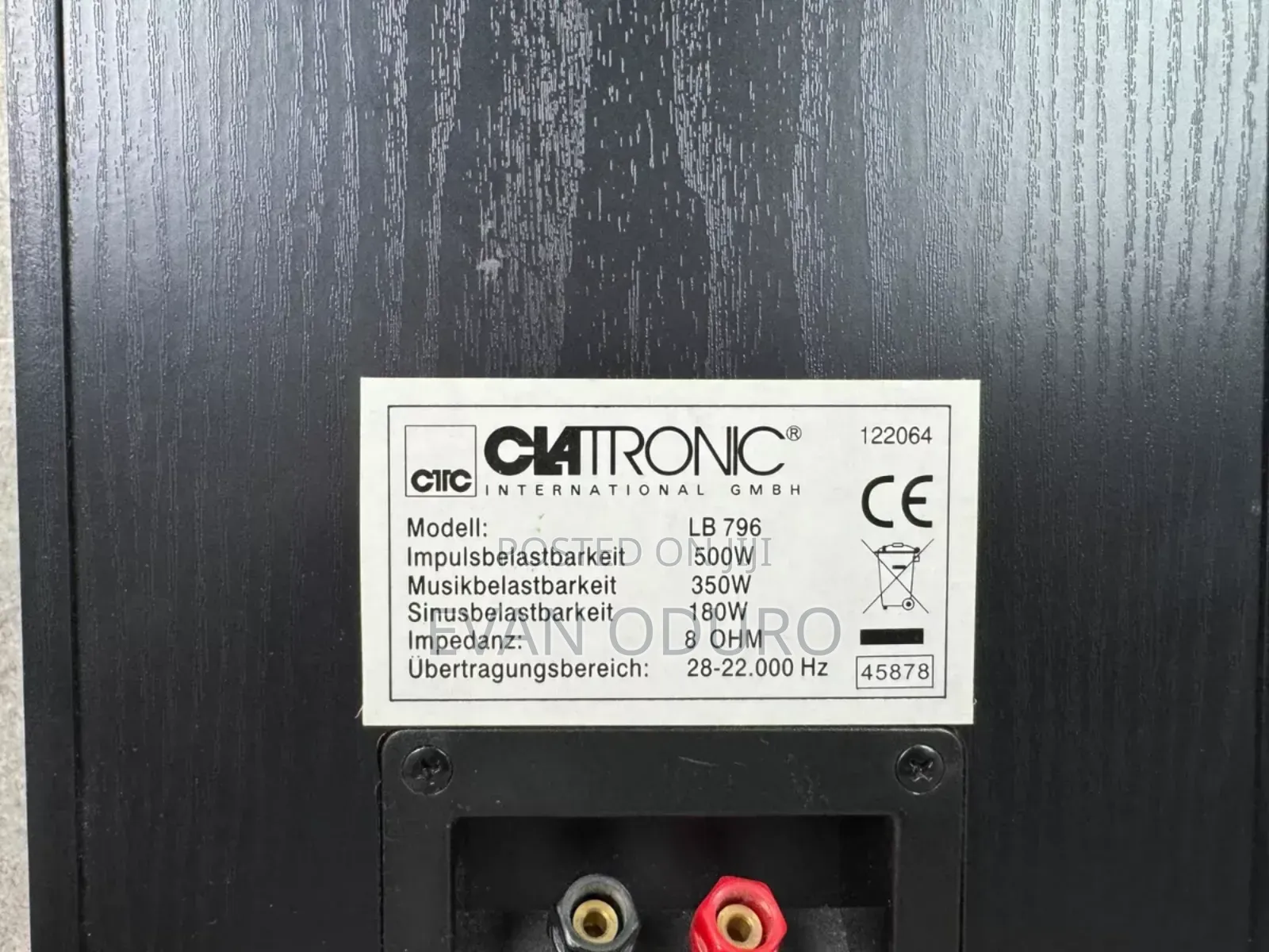 Powerful German Made Loudspeakers Perfectcondition Quality