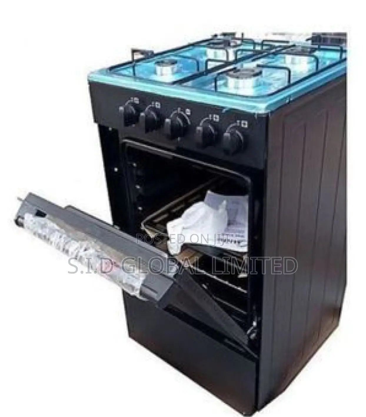 Spice Up Your Kitchen With MIDEA-4-BURNER-GAS-COOKER