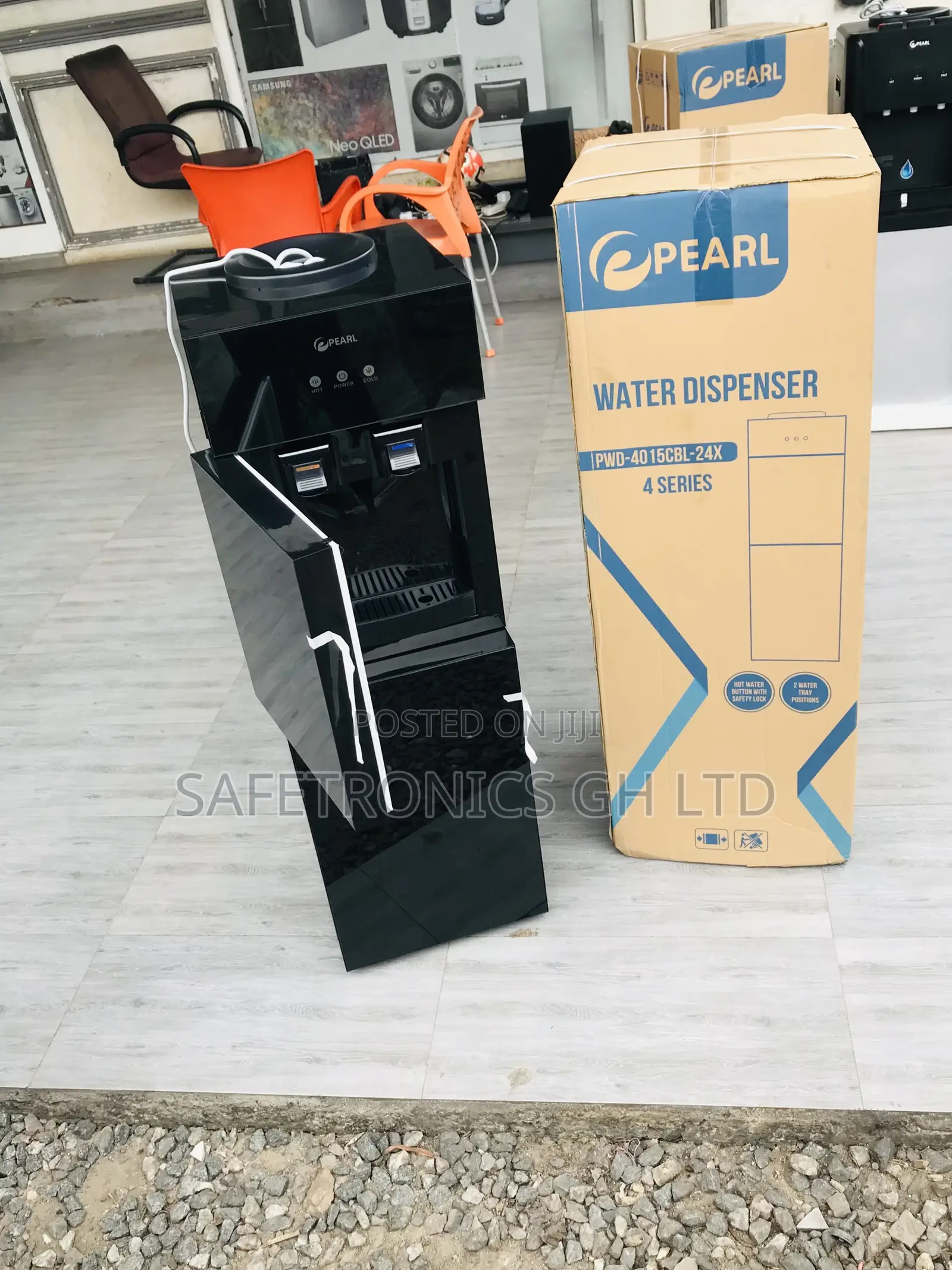 Get Reliable Pearl PWD-4015 ; Black Water Dispenser 