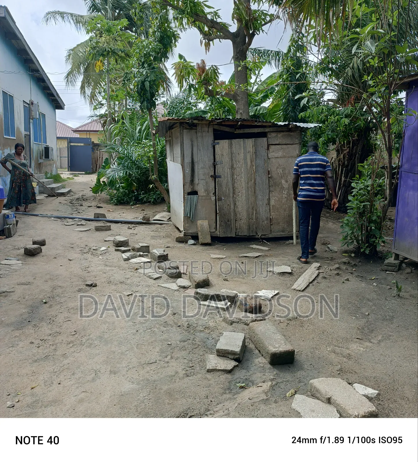 A Plot at Lashibi Community 17
