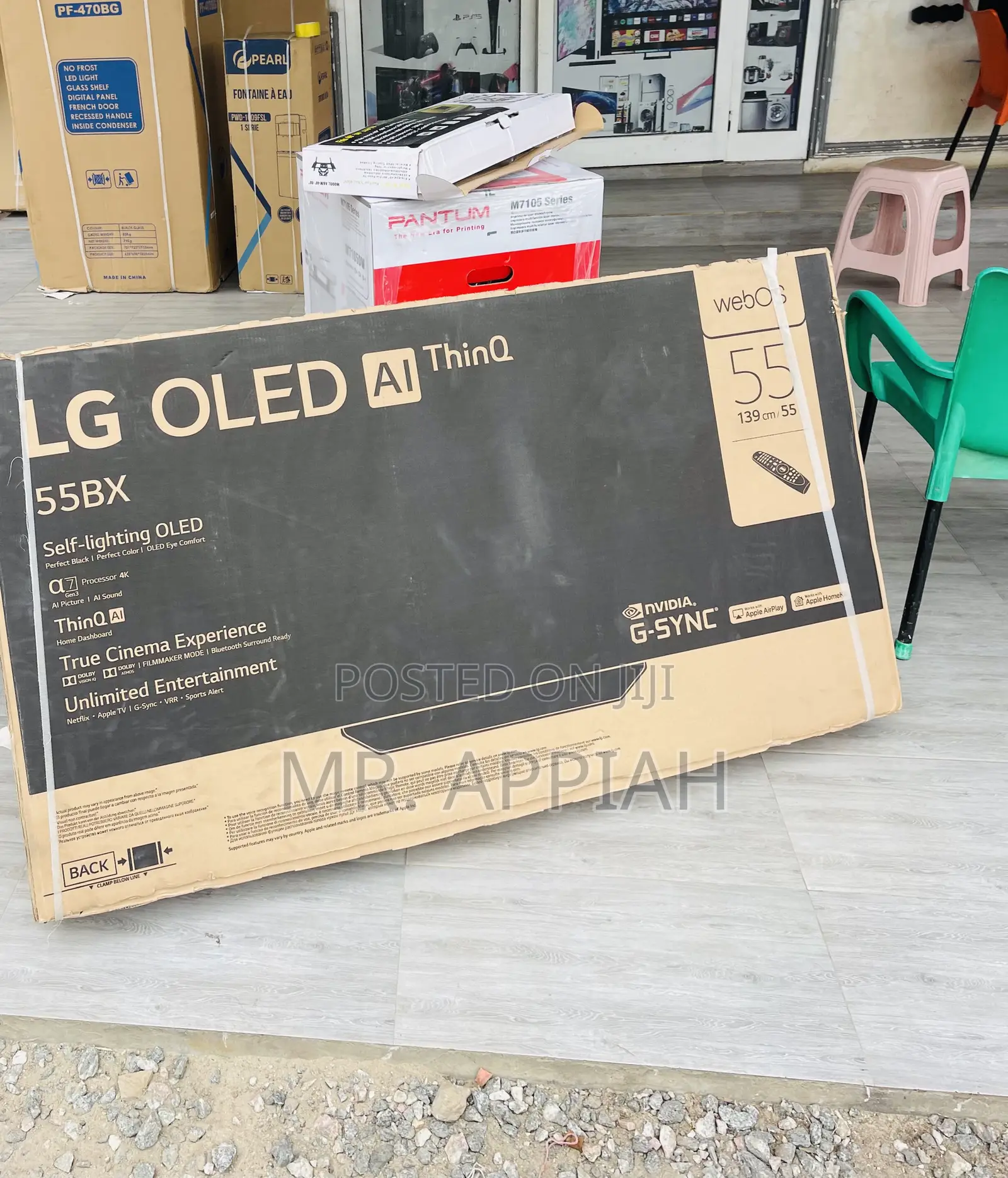 Durable Lg Oled BX 55 Inch Oled Smart Television,Black
