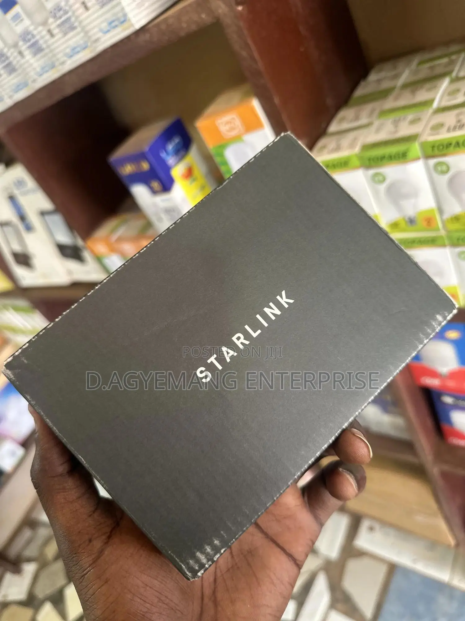Starlink Ethernet Adapter.