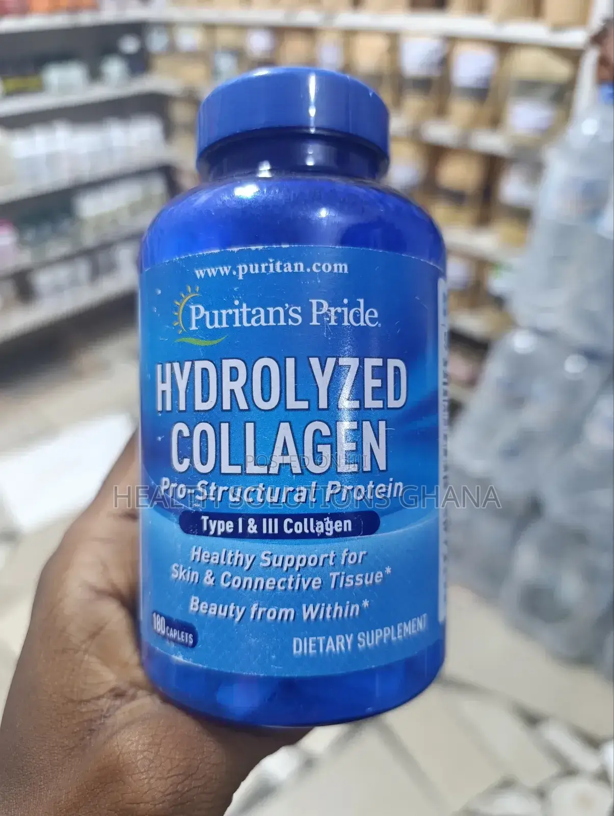 Puritans Pride Hydrolyzed Collagen Caplets