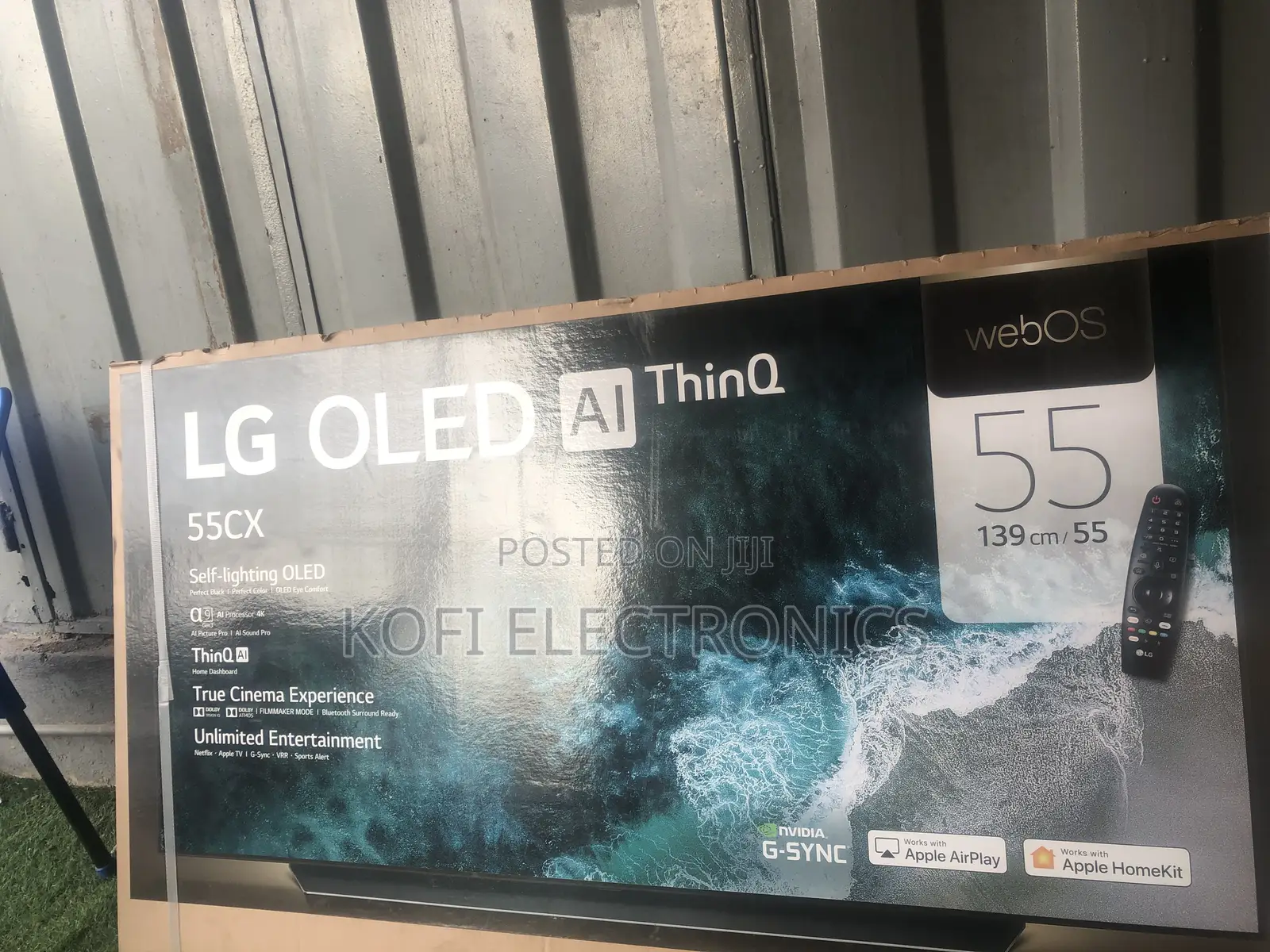 Durable LG CX 55 Inch Class Smart OLED TV W/ AI Thinq
