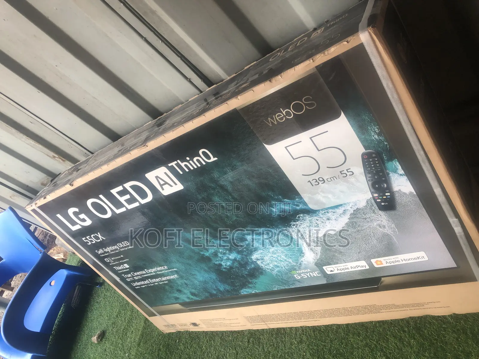 Rich Visuals,Ultra Thin-Lg 55 CX OLED UHD Smart Webos TV