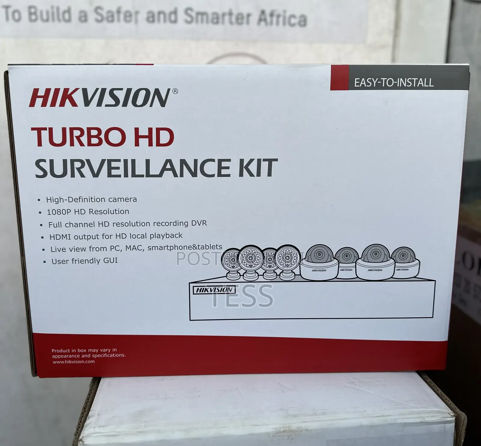 Hikvision 8ch Kit Analog IR With 1TB HDD 4 Indoor 4 Outdoor