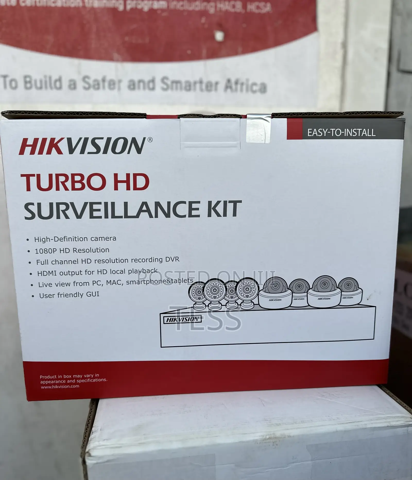 Hikvision 8ch Kit 2MP IR Analog With 500gb HDD