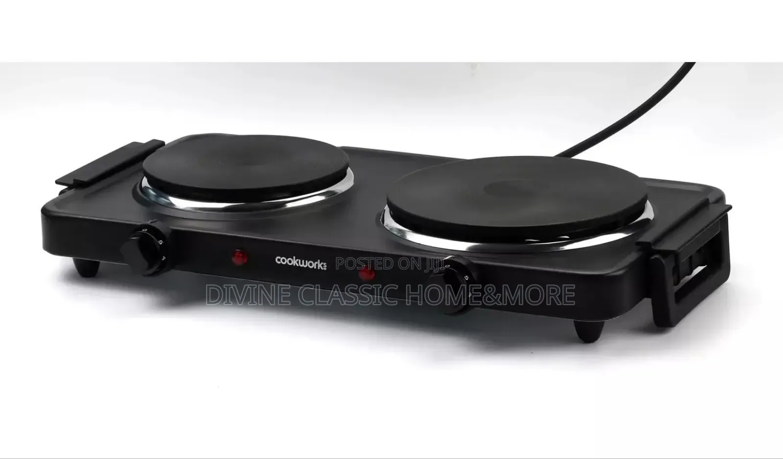 Cookworks Double Hob Hotplate