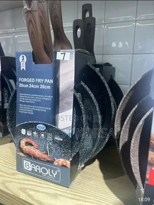 3pcs Baroley Forged Nonstick Fry Pan