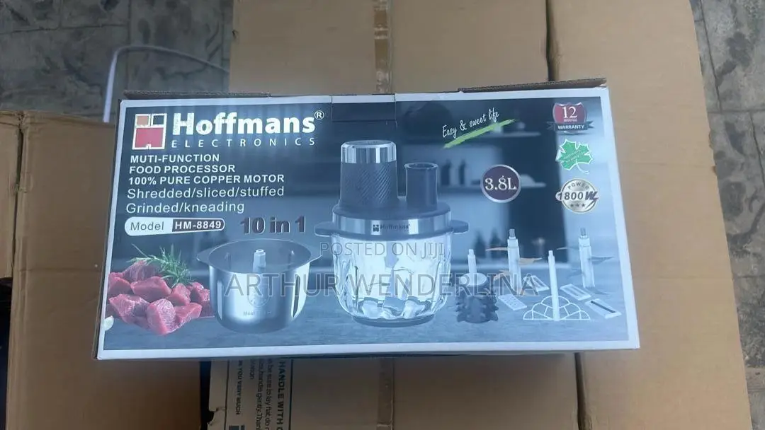 Hoffman 10 in 1 Blender. (3.8liters)