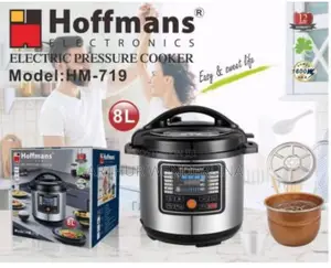 Hoffman 8 Liters Pressure Cooker