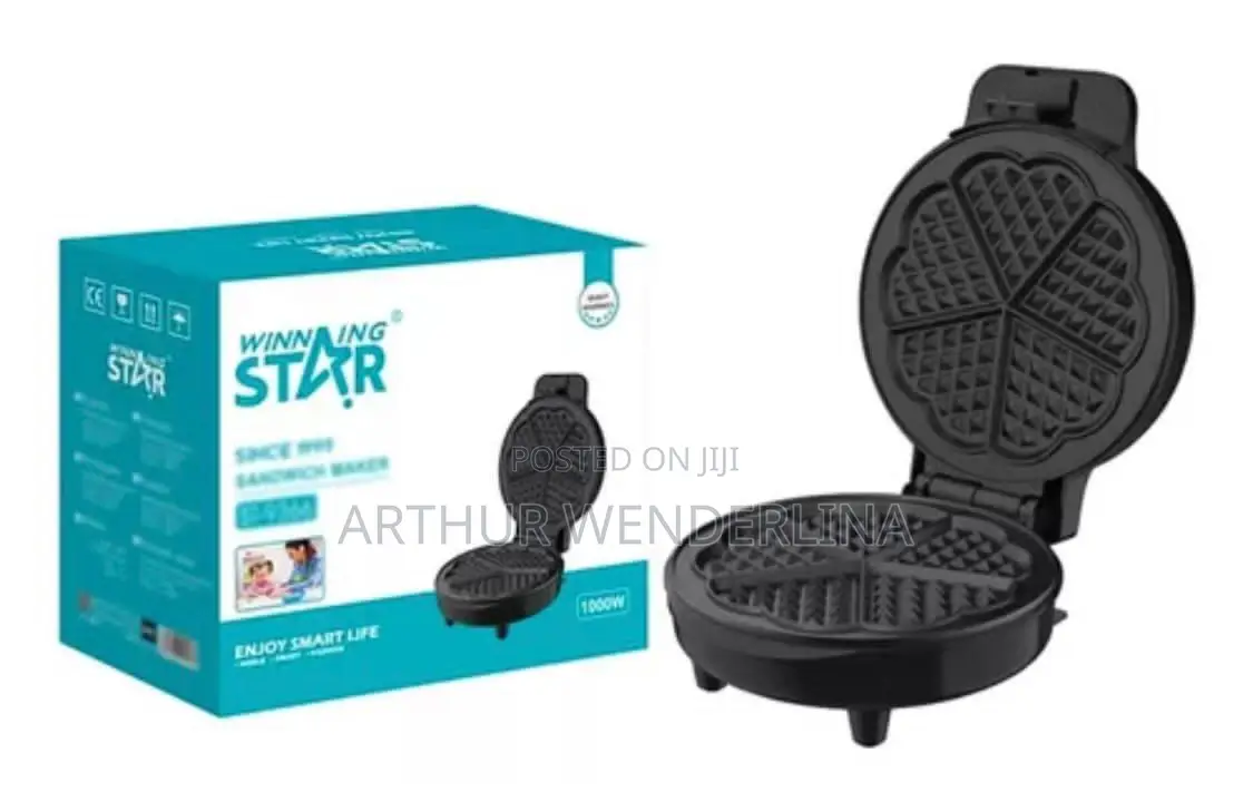 Winning Star Waffle Machine Mini
