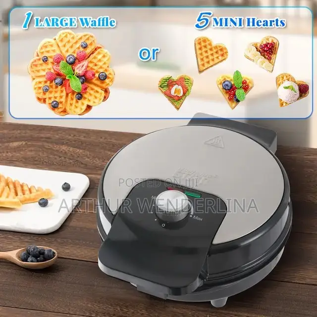 Winning Star Waffle Machine Mini