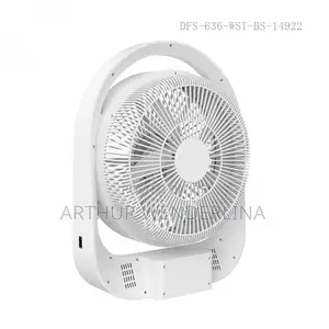 Electric Table Fan LED Light USB Charging Cable