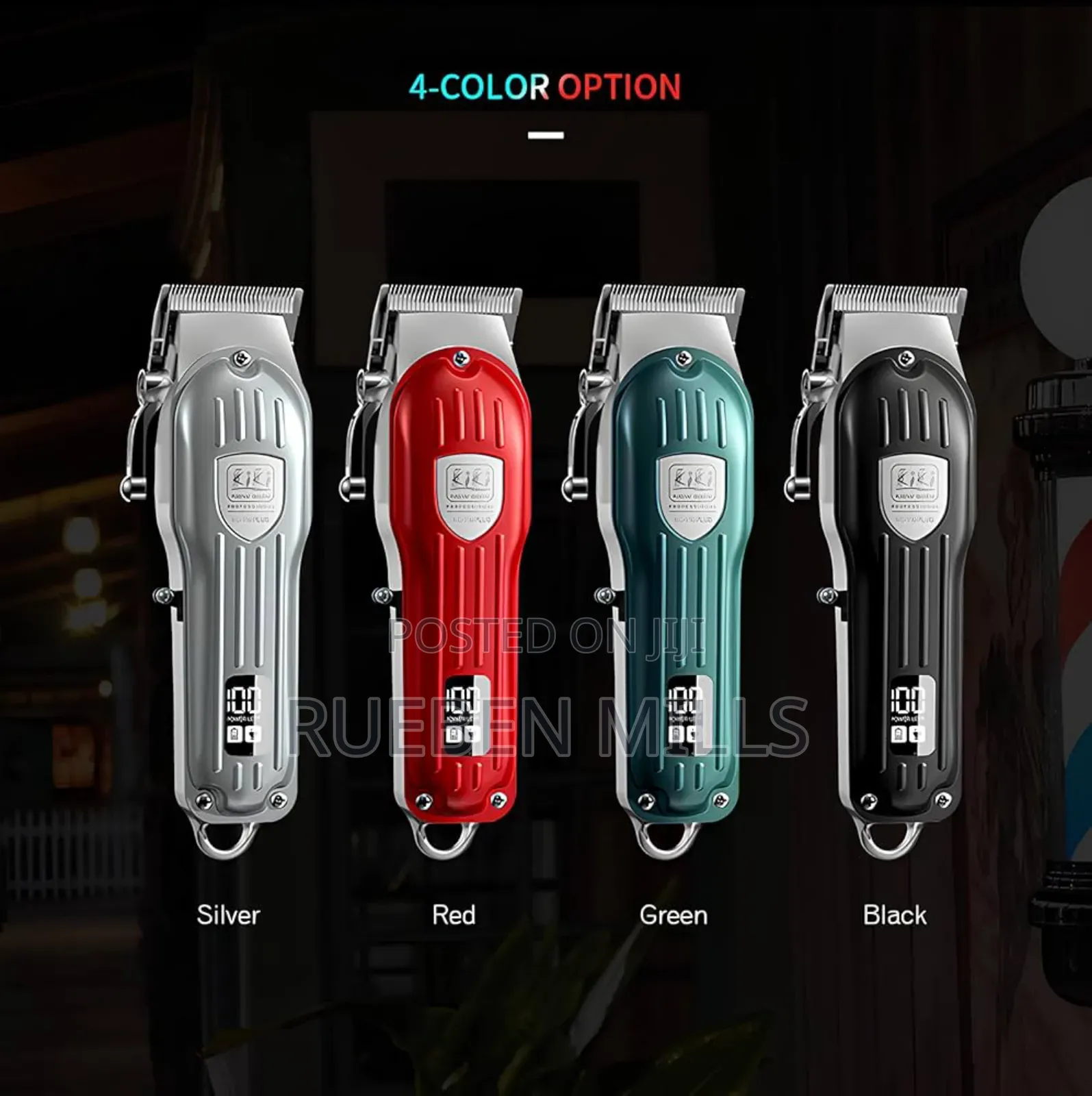 High Carbon Steel Blade Barbering Machine Hair Clipper