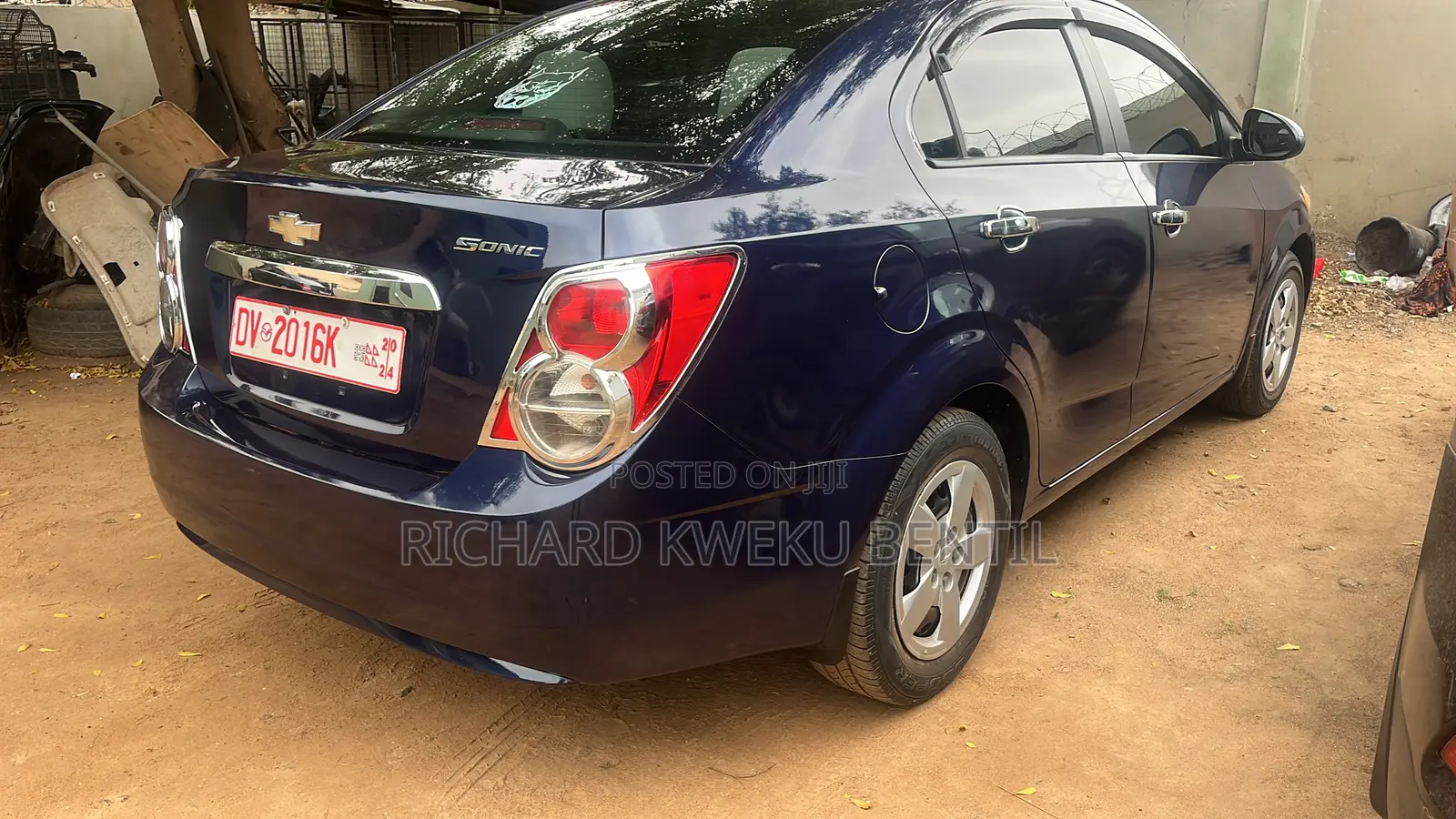 Chevrolet Sonic LT 2013 Blue