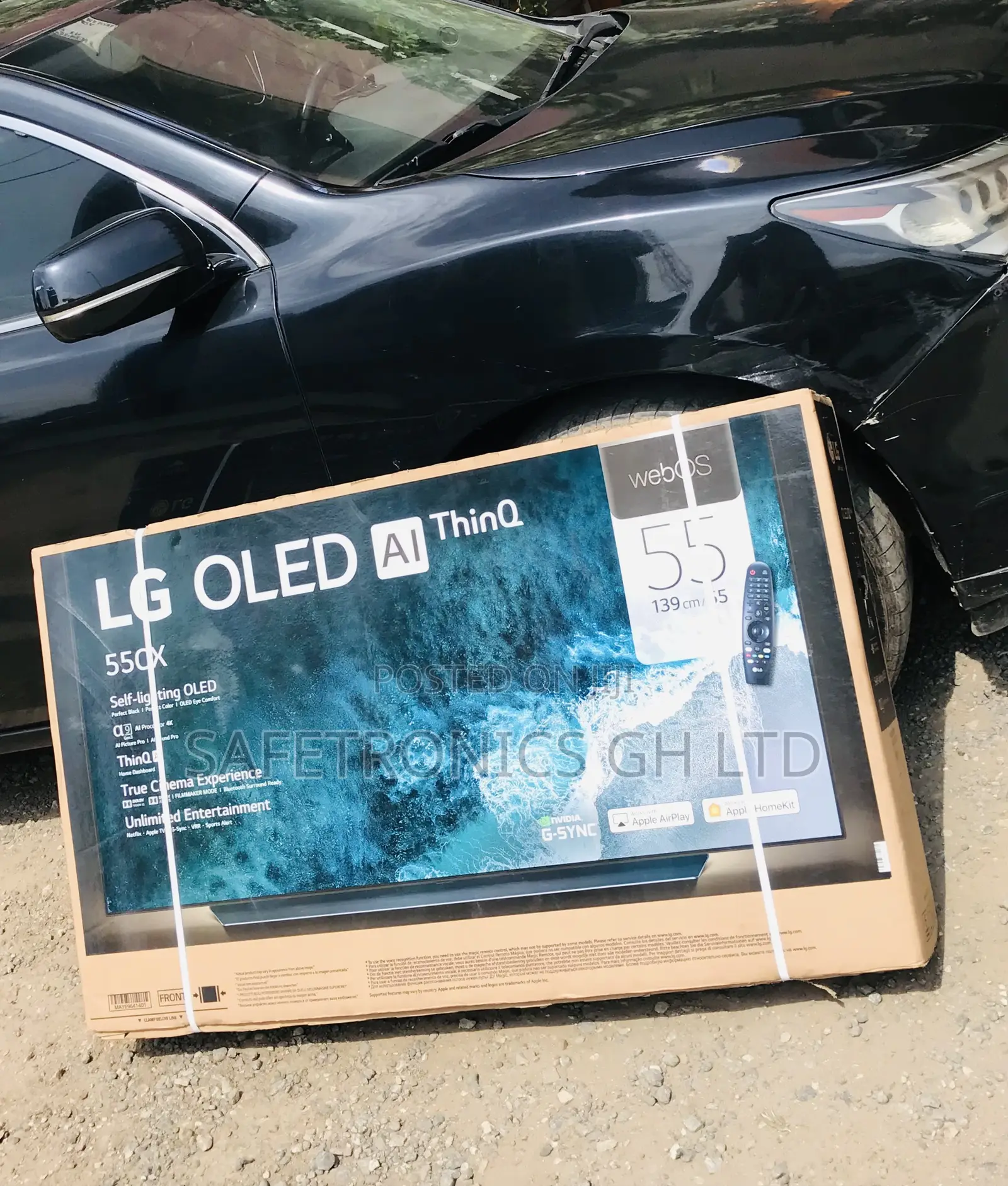 Get Authentic LG Oled 55 Inch Sleek 55BX Tv 