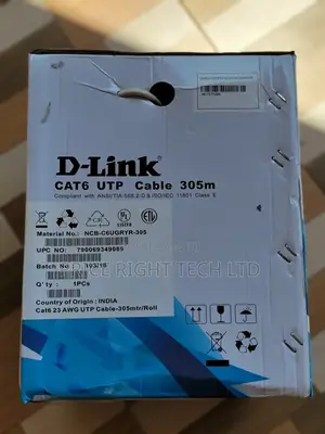 D LINK CAT 6 Networking Cable 305m