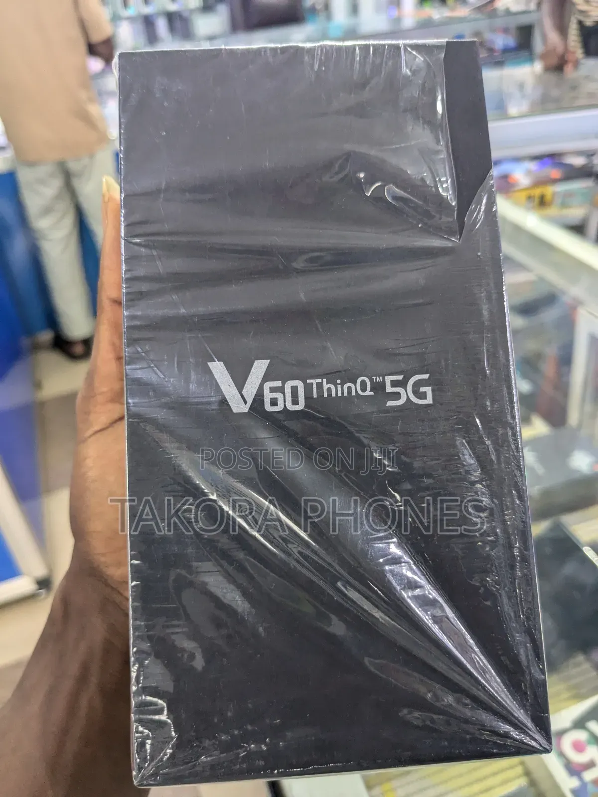 New LG V60 ThinQ 5G 256 GB Black