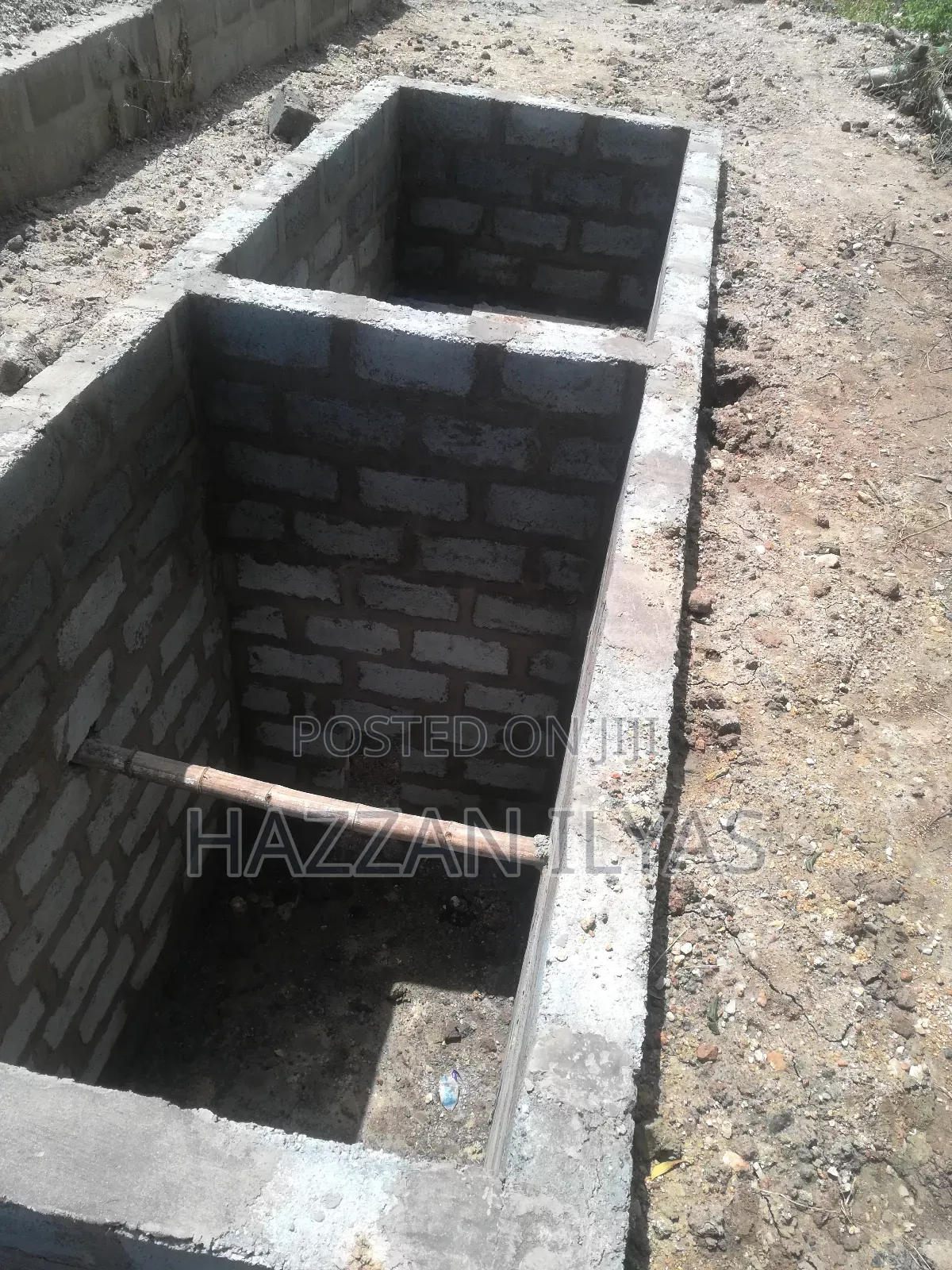 Manhole and Soakaway Block Laying in Tema Metropolitan Building