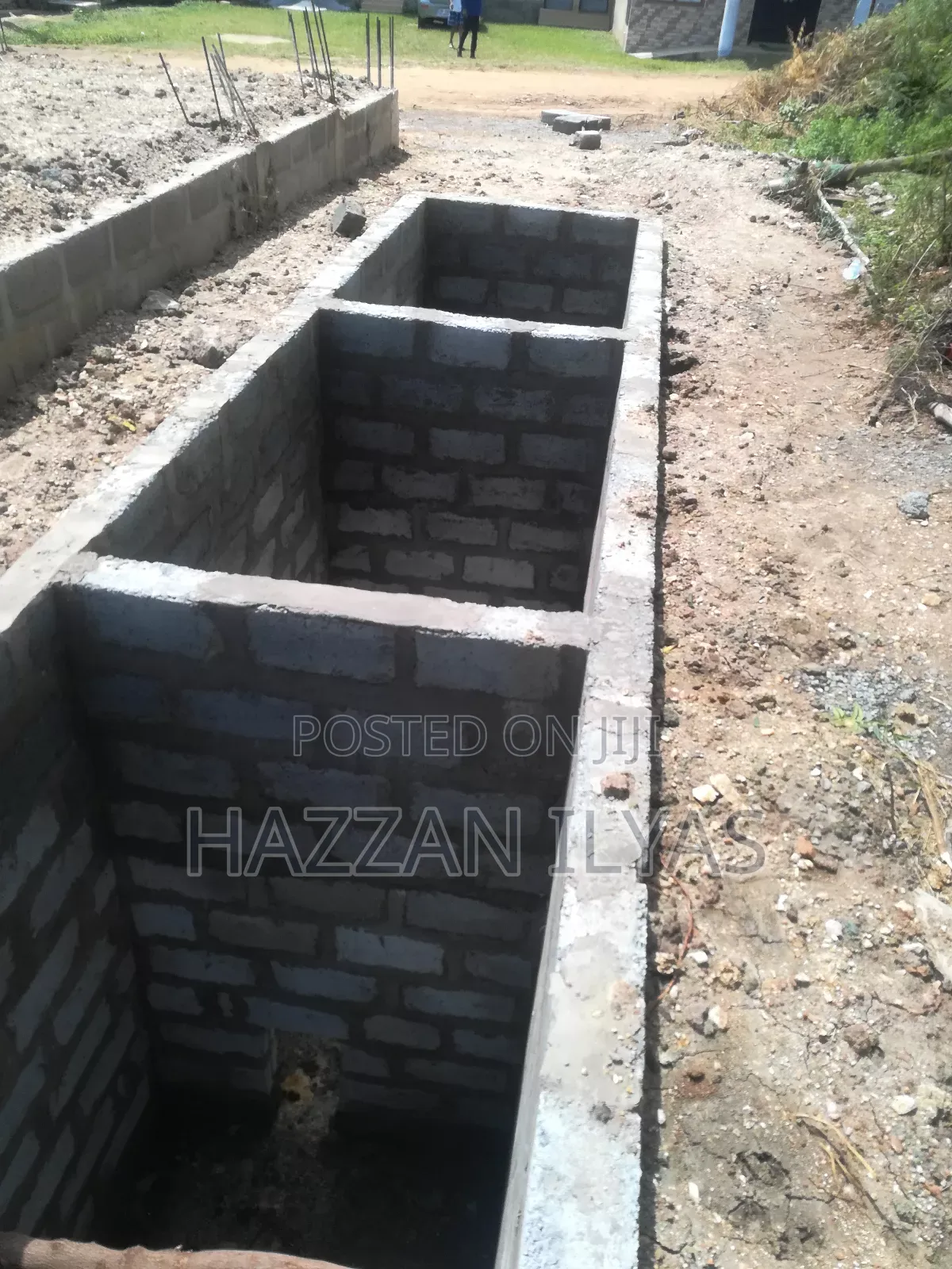 Manhole and Soakaway Block Laying in Tema Metropolitan Building