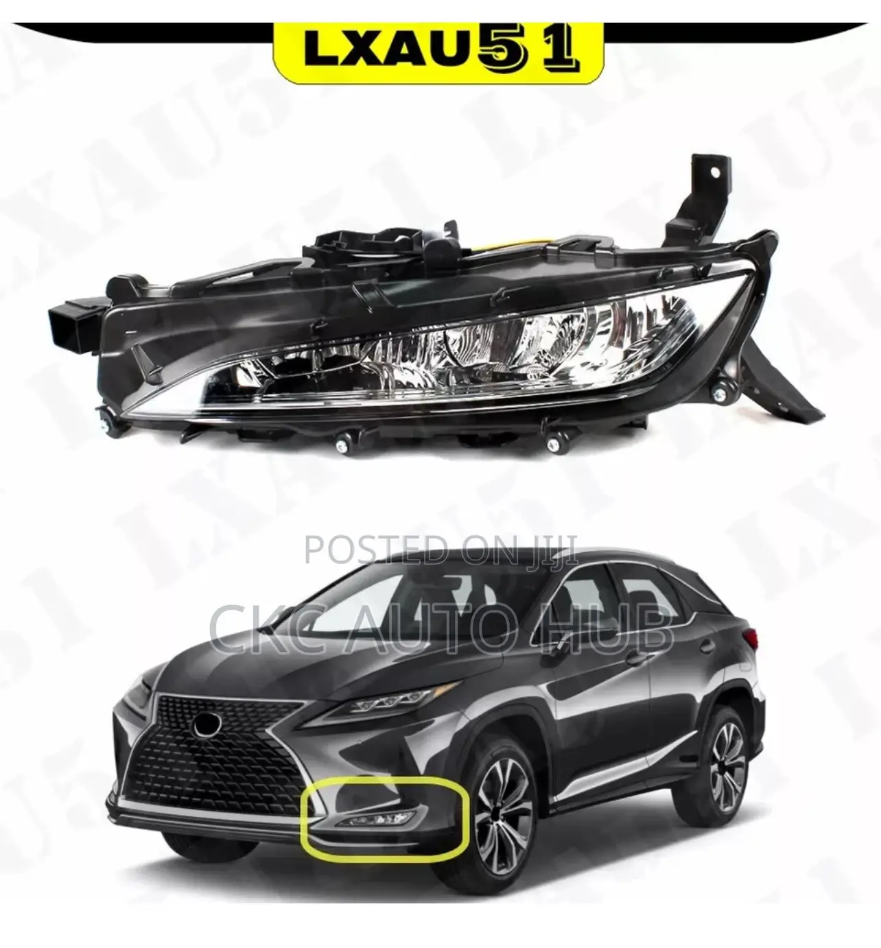 Lexus RX350 2020 2021 Foglight Led Available
