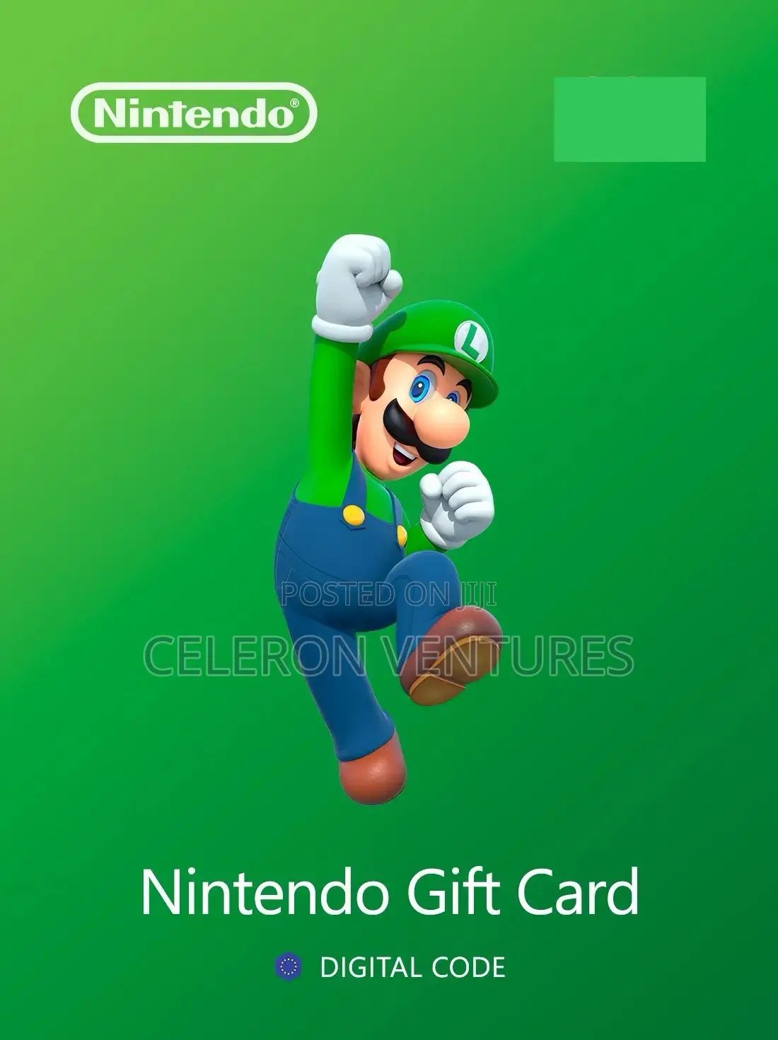 $10 - $150 Nintendo Gift Card (Any Amount)
