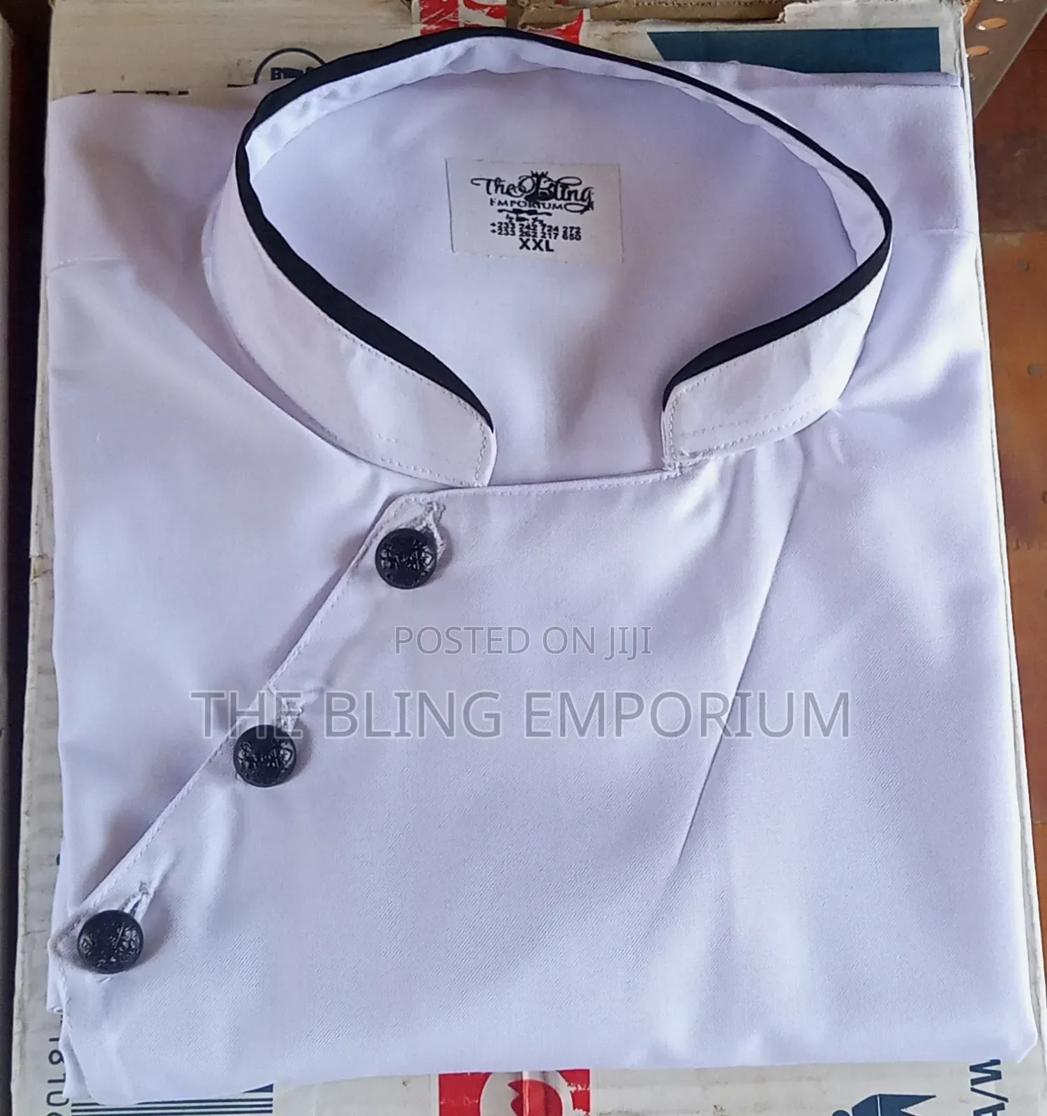 Executive Chef Jacket XXL/ XL/ - 275 and Cap Gh - 80 / 120
