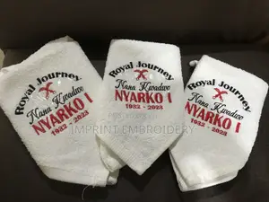 Facetowel Embroidery at Affordable Price