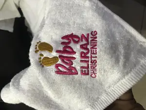 Facetowel Embroidery at Affordable Price