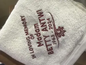 Facetowel Embroidery at Affordable Price