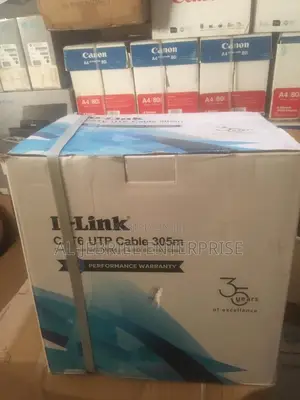 D-Link CAT-6 Networking Cable UTP Cable Roll 305 Meter