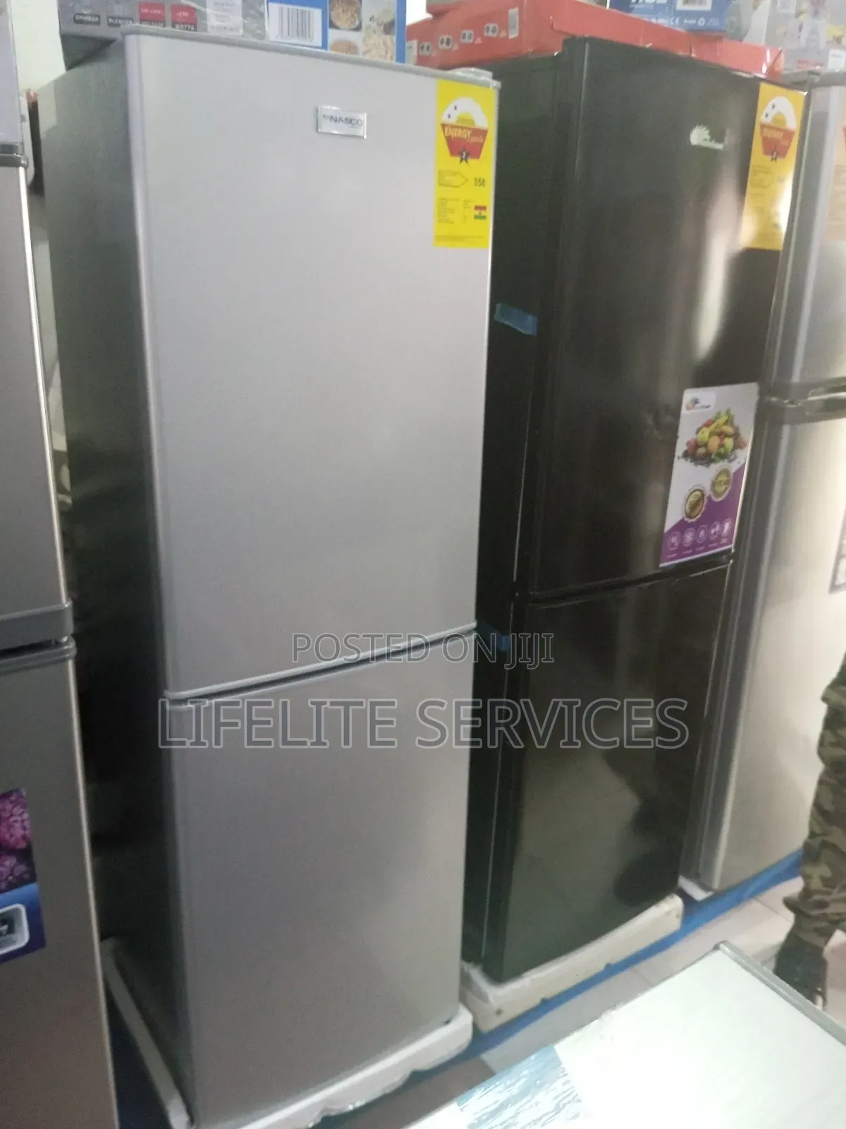 2 Stars Fridge Nasco 158litres(Bottom Freezer)