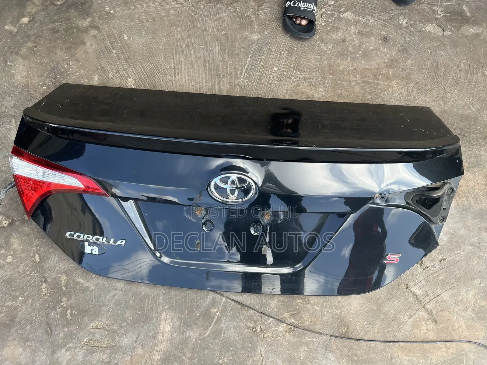 Toyota Corolla 2015 Boot
