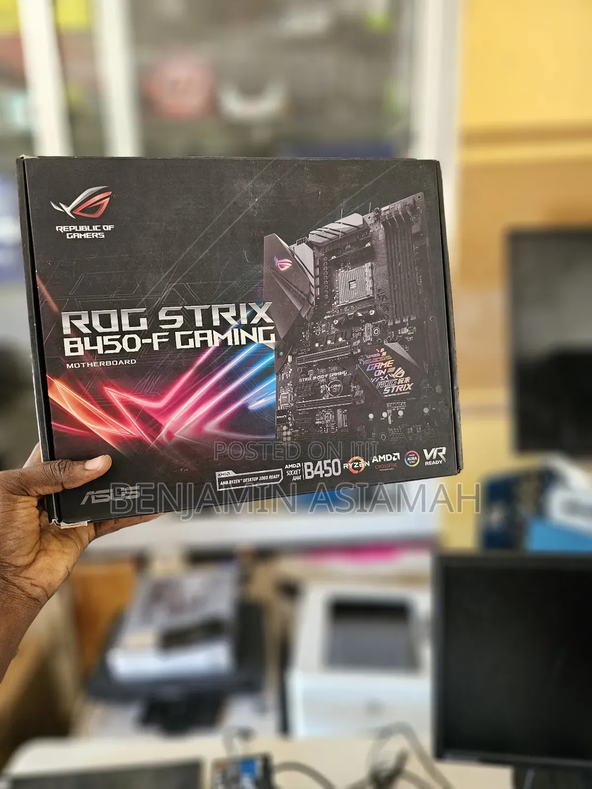 Asus B450-F Gaming AM4 Board