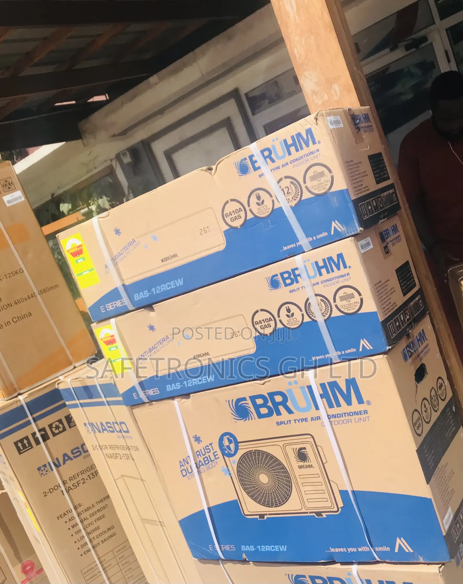 Get Authentic: Split System Bruhm 1.5 Horsepower AC