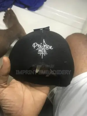 All Caps Embroidey