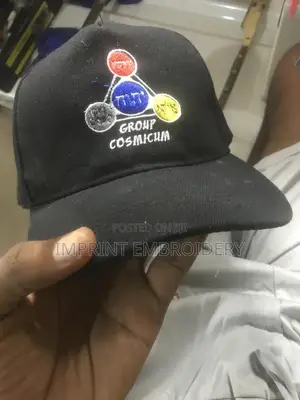 All Caps Embroidey