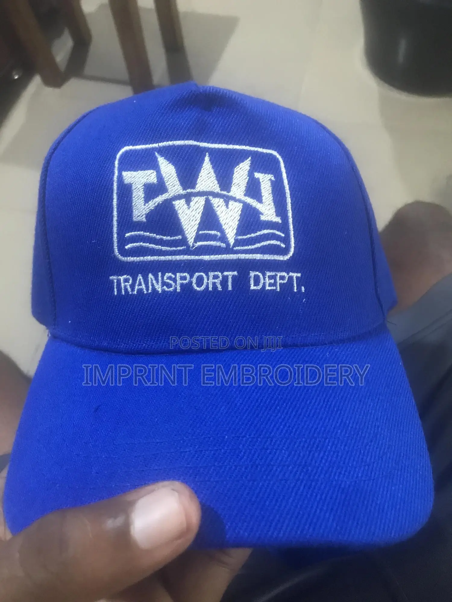 All Caps Embroidey