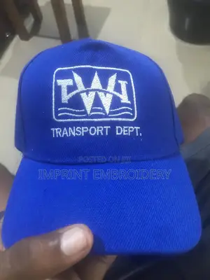 All Caps Embroidey