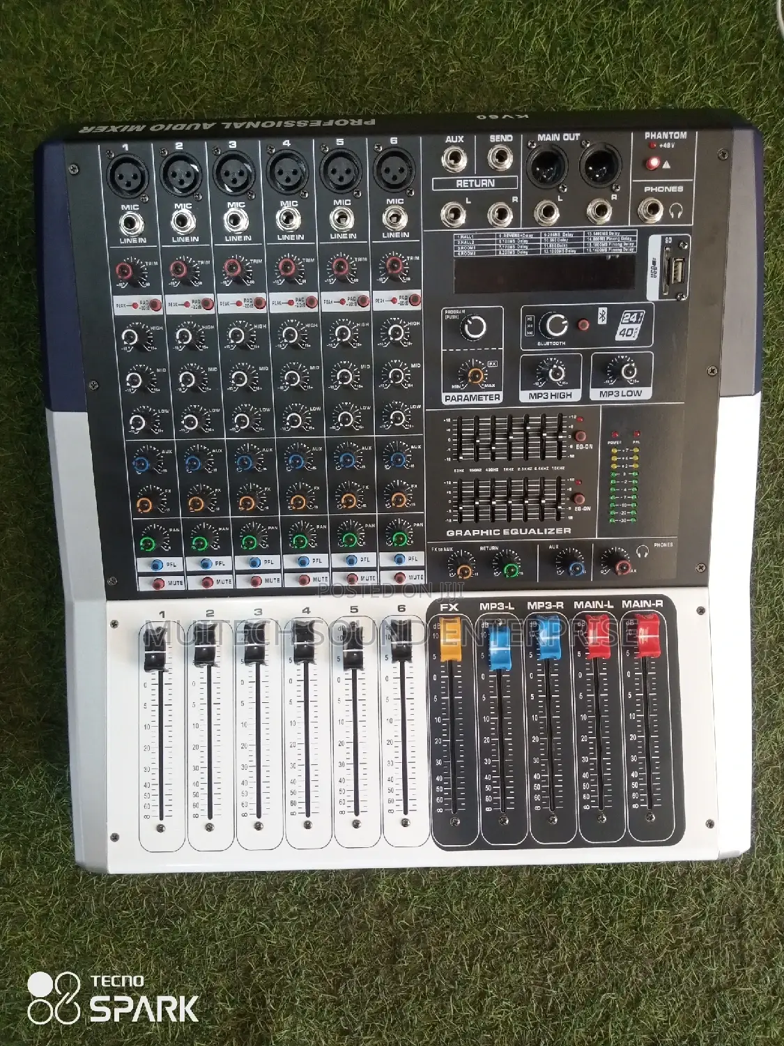 Yamaha Power Mixer '6' Channel