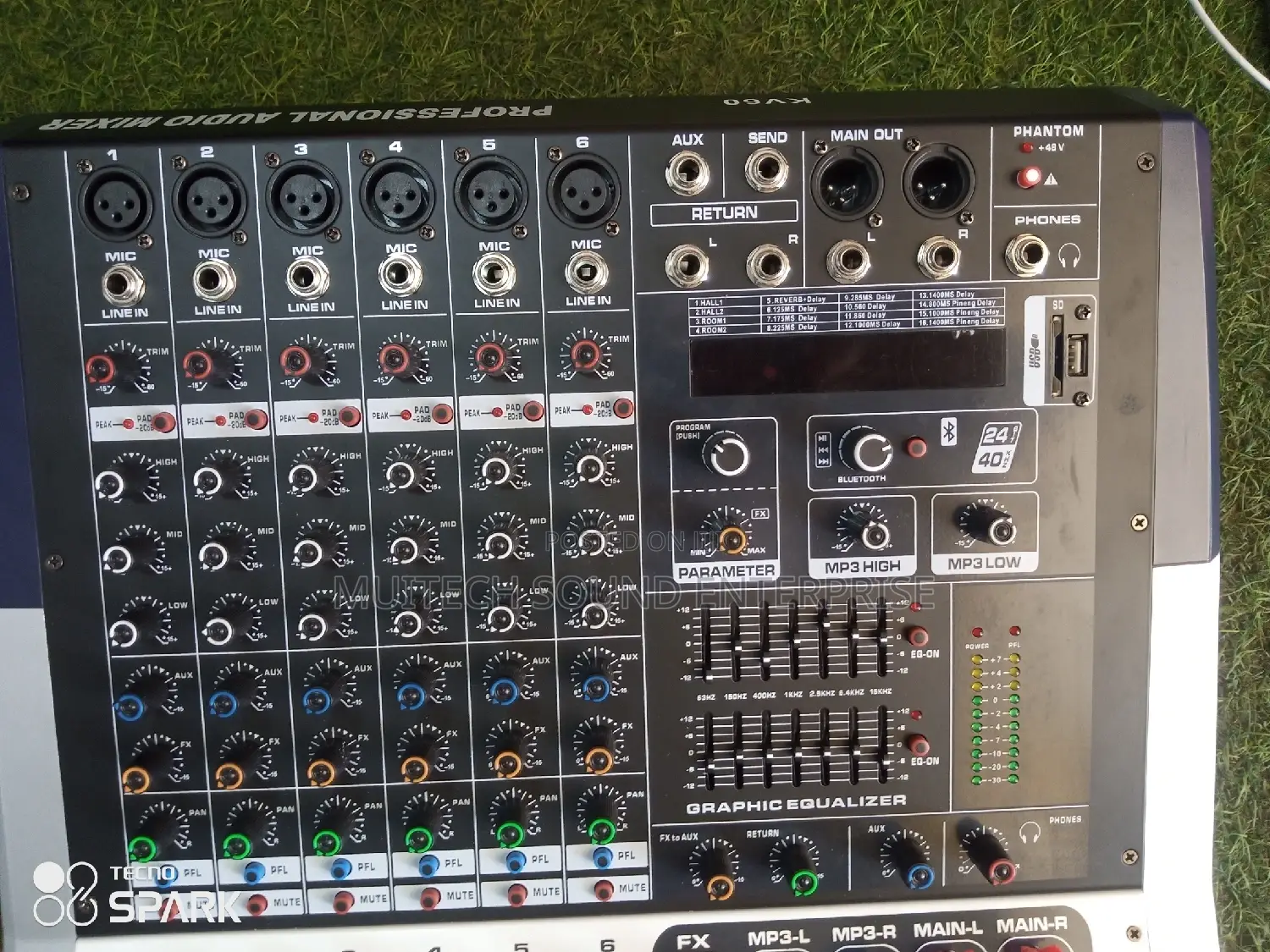 Yamaha Power Mixer '6' Channel