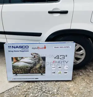 Reliable and Authentic Nasco 43” Full Hd Satellite Tv.