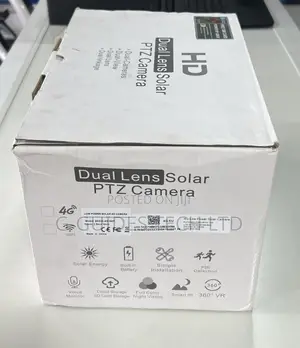 4g Dual Lens Solar PTZ Camera 5mp, Hd 4g Solar PTZ Camera