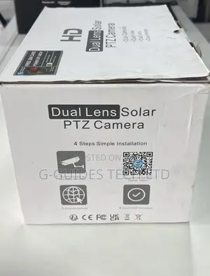 4g Dual Lens Solar PTZ Camera 5mp, Hd 4g Solar PTZ Camera