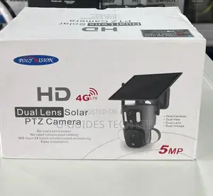 4g Dual Lens Solar PTZ Camera 5mp, Hd 4g Solar PTZ Camera