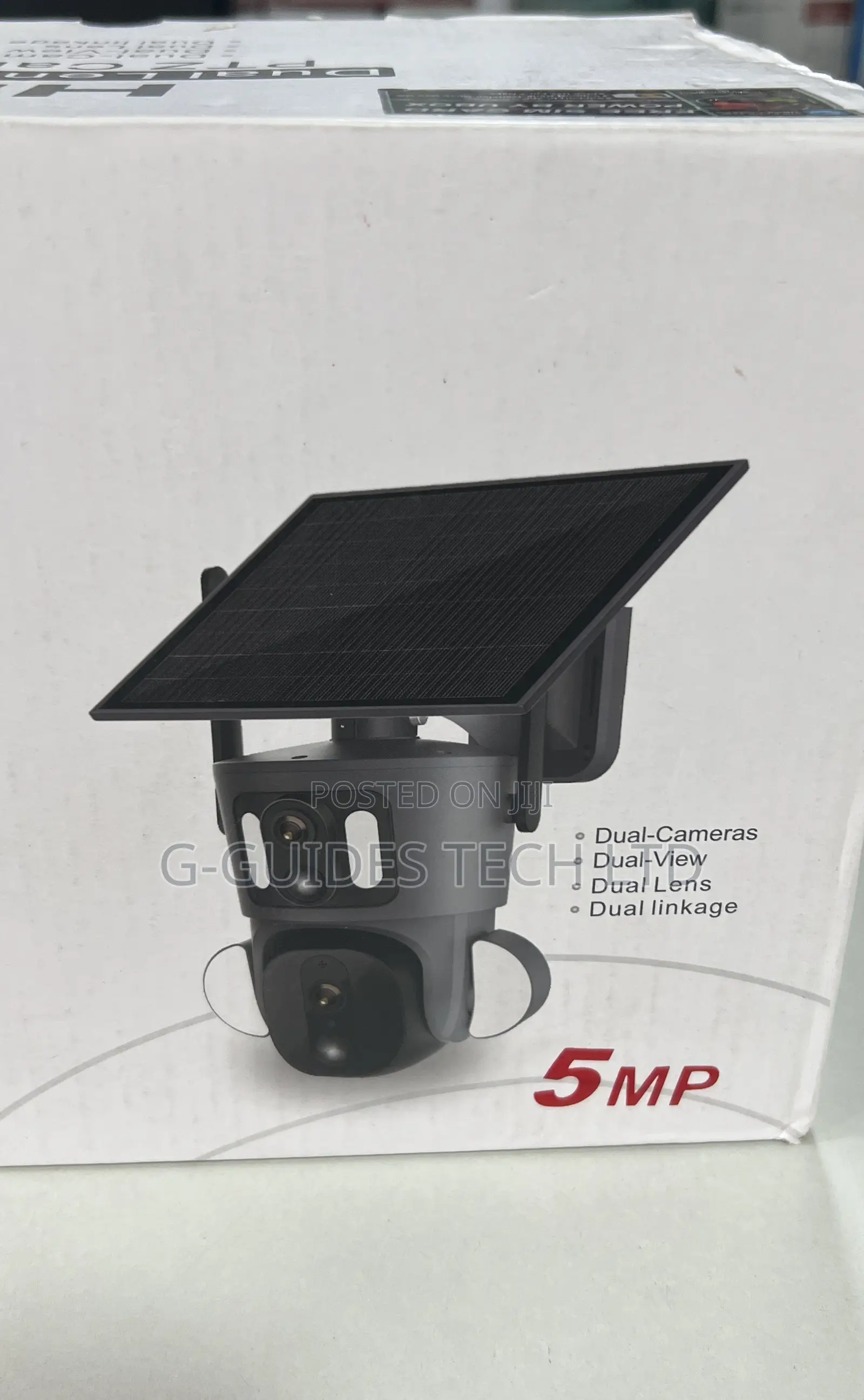 4g Dual Lens Solar PTZ Camera 5mp, Hd 4g Solar PTZ Camera