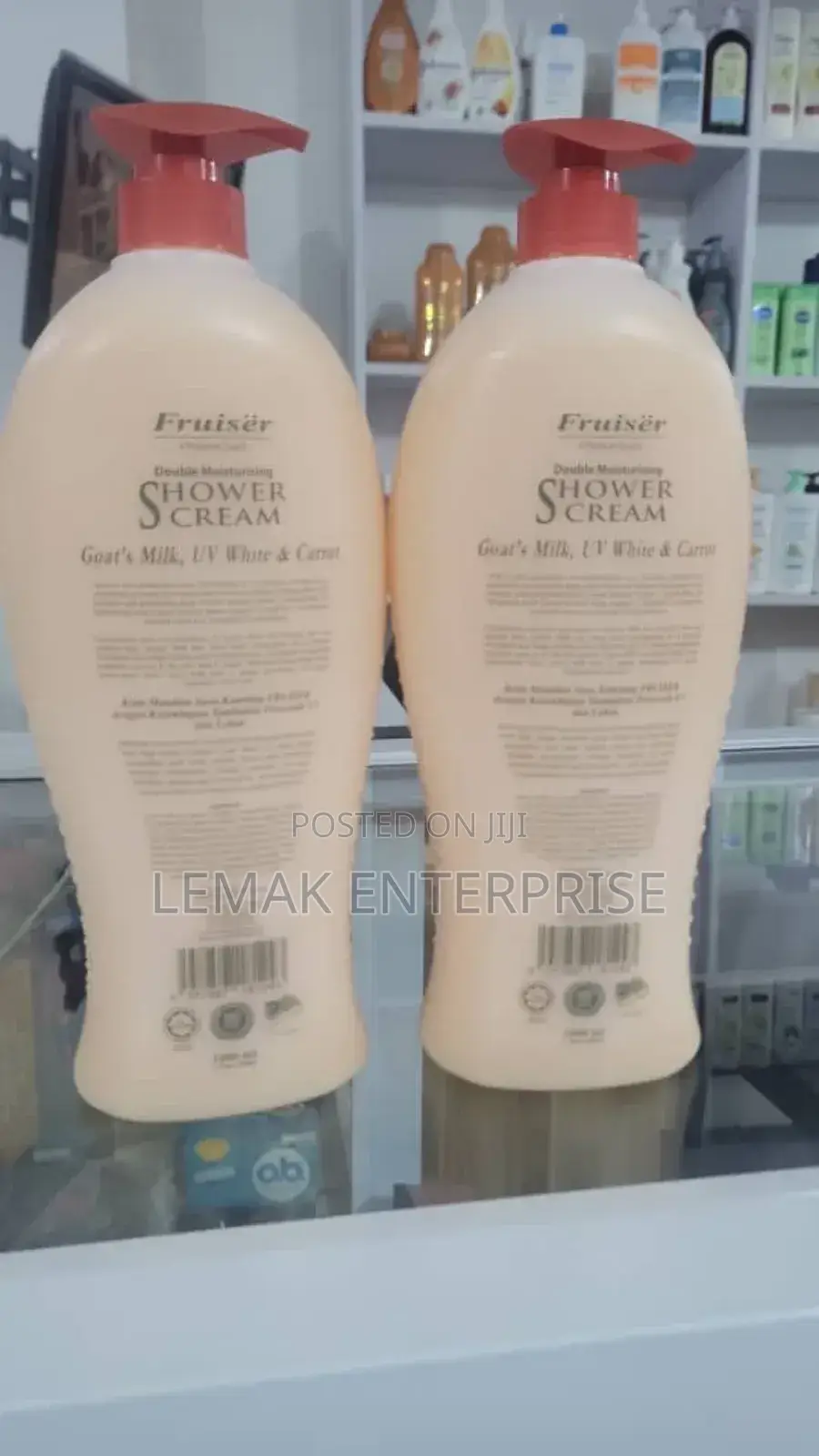 Original Fruiser Double Moisturising Body Wash/Shower Cream, 1000 Ml