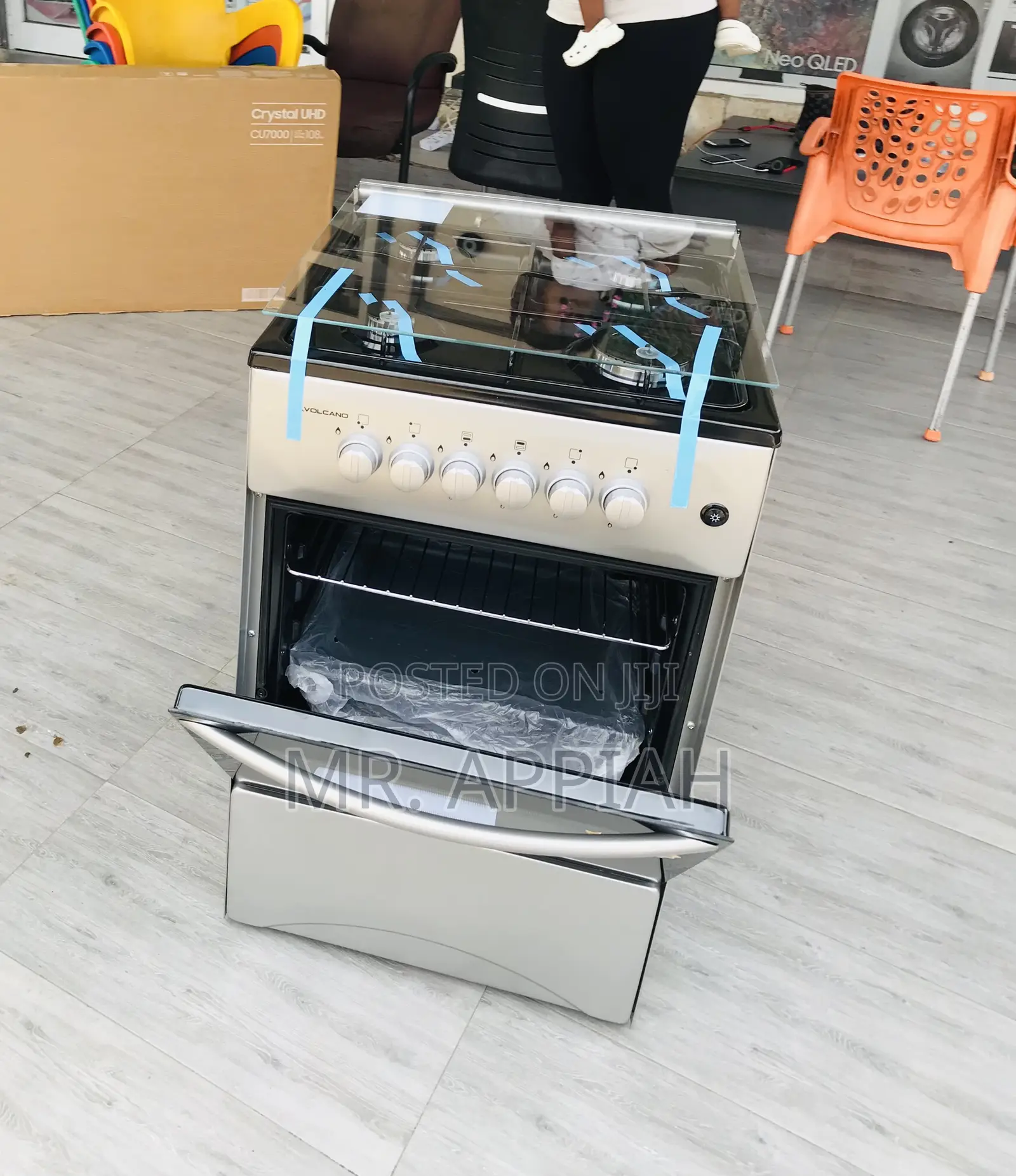 Reliable and Authentic Volcano Gas Oven 4 Burner(Classic)