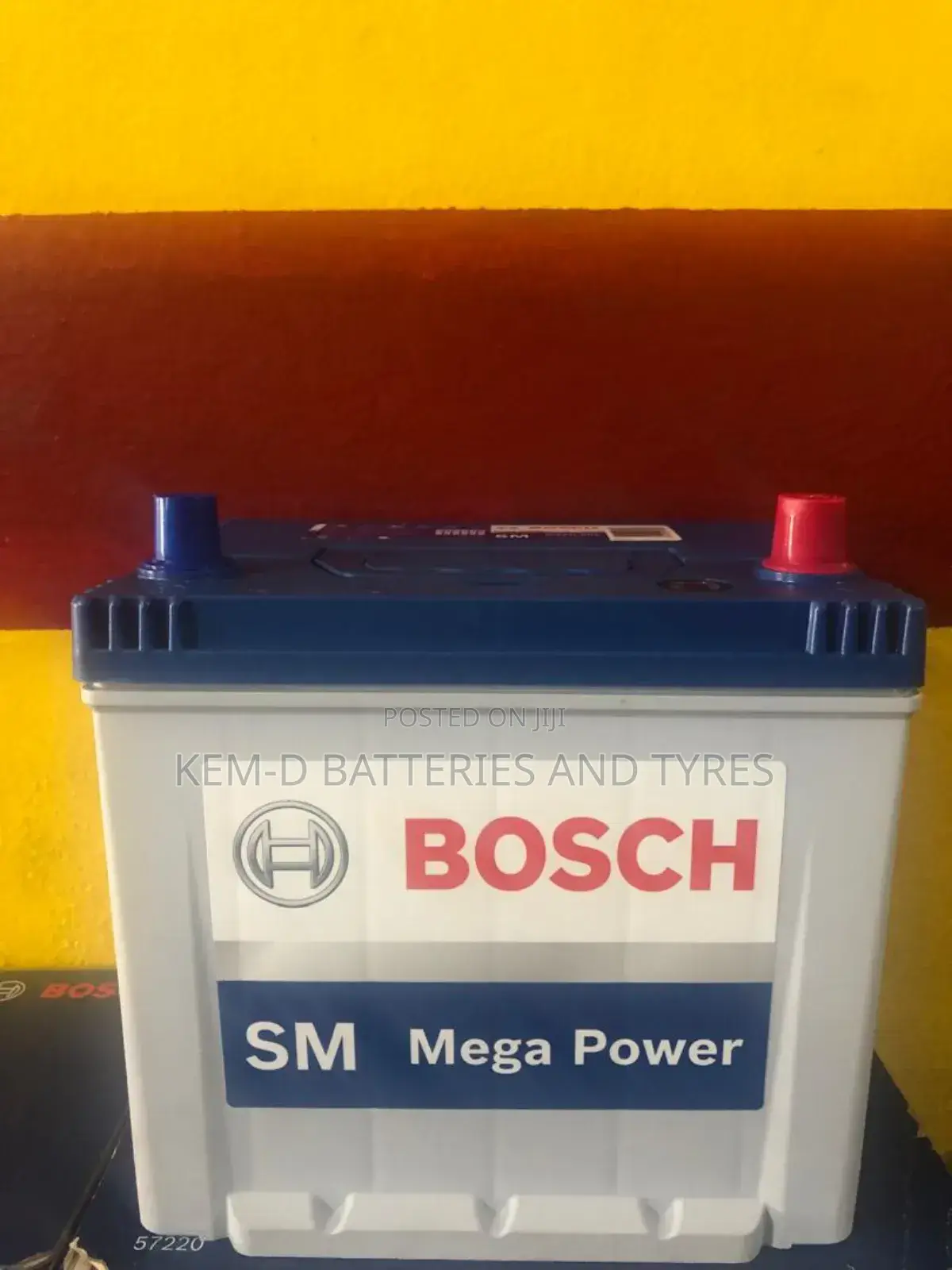 15 Plates Battery - Original Bosch 70ah